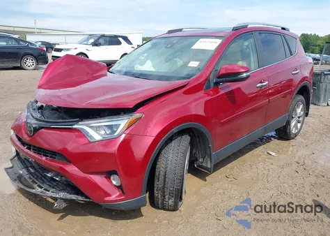 2018 Toyota Rav4 Limited z USA, uszkodzony, nr VIN JTMDFREV5JD242852
